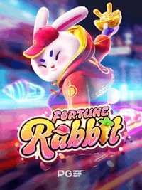 Rabbit in red robe in Fortune Rabbit slot